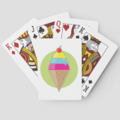 Jeu De Cartes Glace colorée (dos)