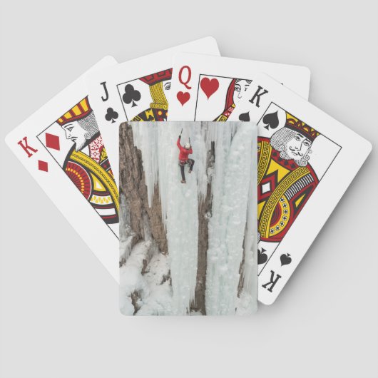 Jeu De Cartes Glace de Man escalade, Colorado (dos)