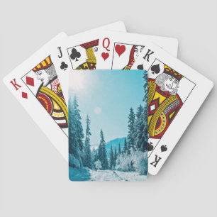 Jeu De Cartes Glace et neige Réserve naturelle de l'Altaï, Rus