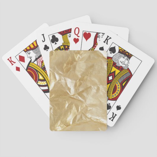 Jeu De Cartes Glam Gold (dos)