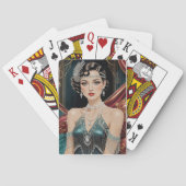 Jeu De Cartes Glamour du Gatsby doré (dos)