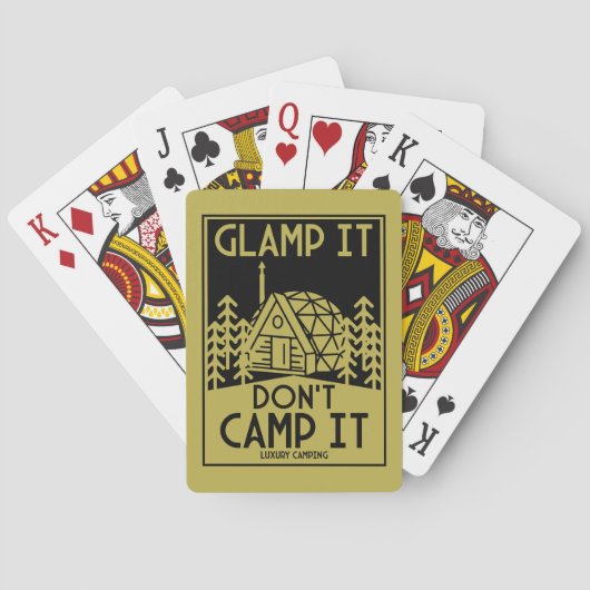 Jeu De Cartes Glamping De Luxe (dos)
