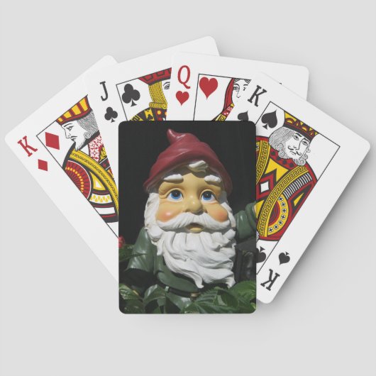Jeu De Cartes Gnome heureux de jardin (dos)