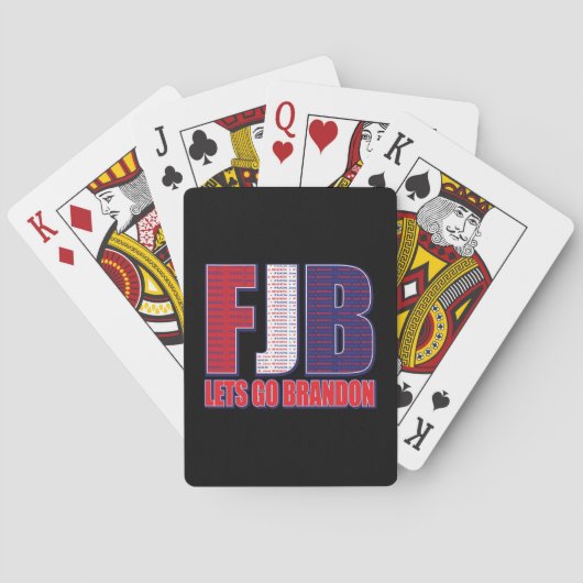 Jeu De Cartes Go Brandon - FJB (dos)