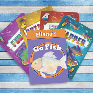 Jeu De Cartes Go Fish Fun Bright Kids Carte Enfants Jeu