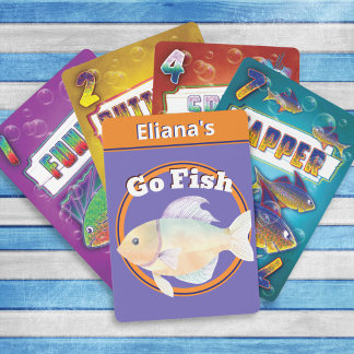 Jeu De Cartes Go Fish Fun Bright Kids Carte Enfants Jeu