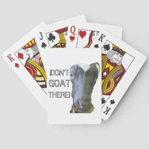 Jeu De Cartes Goat "DON'T GOAT THERE !" Playing cards