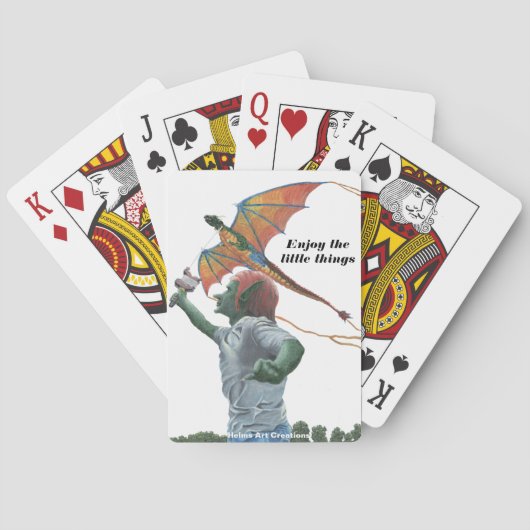 Jeu De Cartes Goblin Flying Dragon Kite Little Things Cartes (dos)