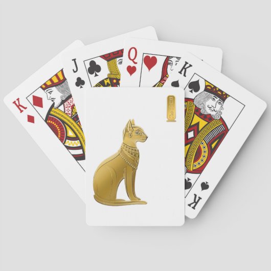 Jeu De Cartes Golden Bastet - Déesse égyptienne de la protection (dos)