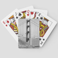 Golden Gate Bridge en noir et blanc
