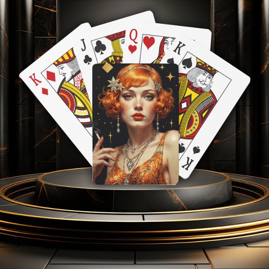 Jeu De Cartes Golden Gatsby Glamour