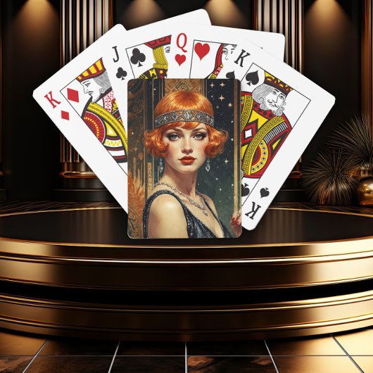 Jeu De Cartes Golden Gatsby Glamour