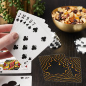 Jeu De Cartes Golden Mandelbrot fractal Électrifié (In Situ)