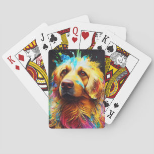 Jeu De Cartes Golden Retriever Chien Animal animal adorable