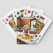 Jeu De Cartes Golden Retriever Kitchen Monogramme Kids Match (dos)
