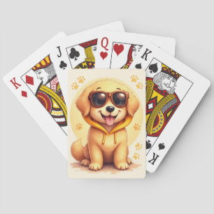 Jeu De Cartes Golden Retriever Mignon Drôle