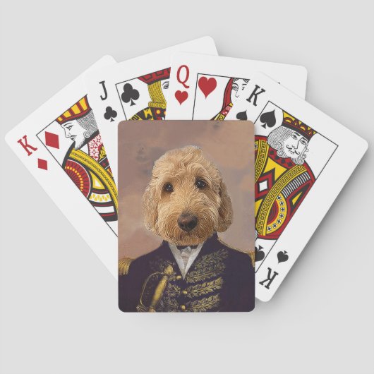 Jeu De Cartes Goldendoodle - Amiral Cooper (dos)