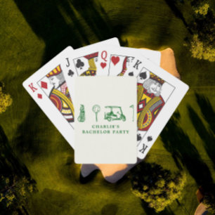 Jeu De Cartes Golf Bachelor Party