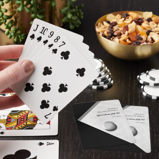 Jeu De Cartes Golf Bachelor Party - Golf trip Classic Stylish (In Situ)