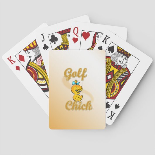 Jeu De Cartes Golf Chick (dos)