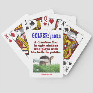 JEU DE CARTES GOLFEUR