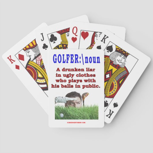 JEU DE CARTES GOLFEUR (dos)