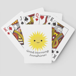 Jeu De Cartes Good morning Sunshine Cute Kawaii Sun