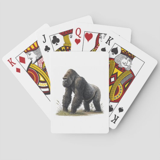 Jeu De Cartes Gorilla (dos)