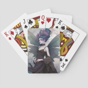 Jeu De Cartes Goth Dark Fairy Girl Imaginaire Art