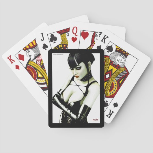 Jeu De Cartes Goth girl (dos)