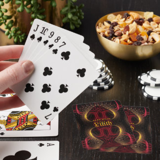 Jeu De Cartes Gothic Valentine Gold Hearts Dark Arts