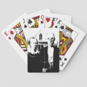 Jeu De Cartes gothique américain (dos)