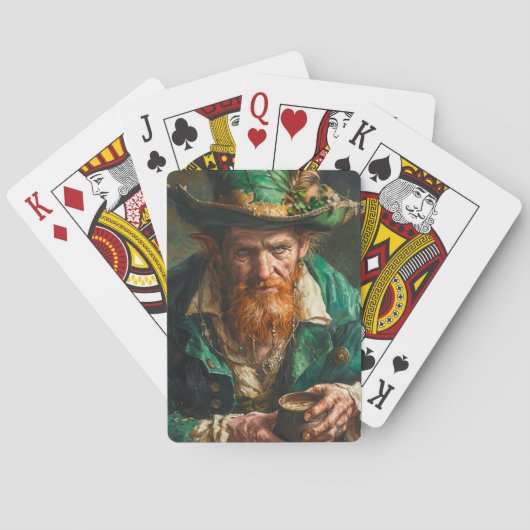 Jeu De Cartes Gothique Leprechaun (dos)