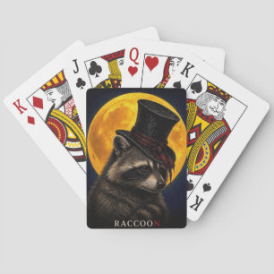 Jeu De Cartes Gothique surréaliste au chapeau haut de forme de r
