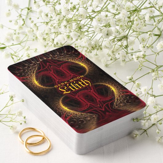 Jeu De Cartes Gothique Valentine Gold Hearts Dark Arts (Insitu (Mariage))