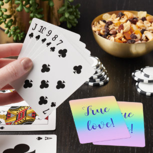 Jeu De Cartes Gradient de Gorgeous Pastel