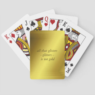 Jeu De Cartes Gradient doré jaune inspirant
