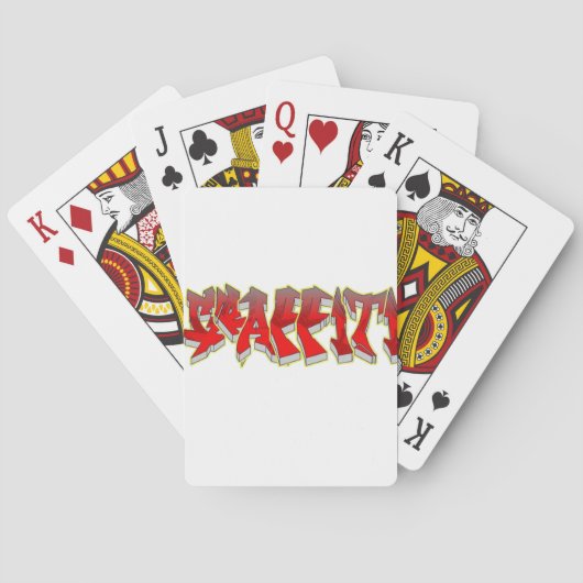 Jeu De Cartes Graffiti (dos)