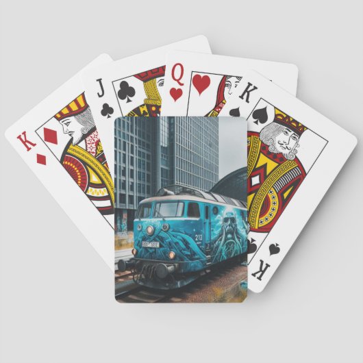 Jeu De Cartes Graffiti Art Jouer des cartes (dos)