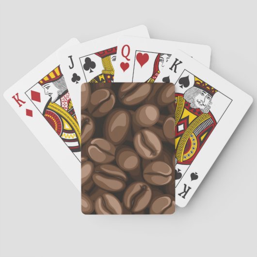 Jeu De Cartes Grains de café (dos)