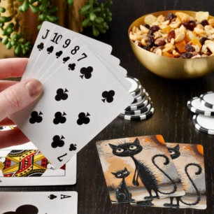 Jeu De Cartes Grand Chat Petit Chat Halloween