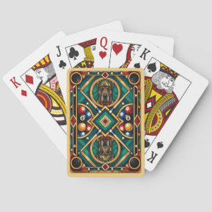 Jeu De Cartes Grand Danois, Mosaïque Géométrique