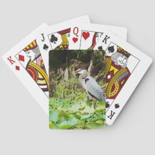 Jeu De Cartes Grand héron bleu