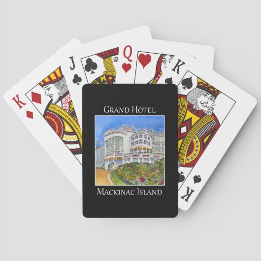 Jeu De Cartes Grand Hotel Mackinac Island (dos)