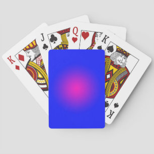 Jeu De Cartes Grand jour pour le bleu et la magenta