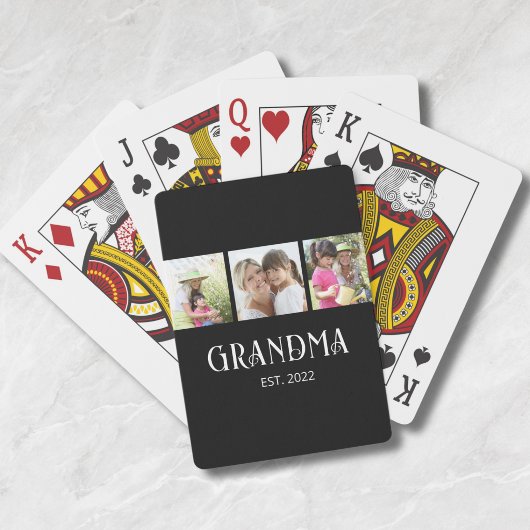 Jeu De Cartes Grand-mère a établi le script moderne 3 Photo