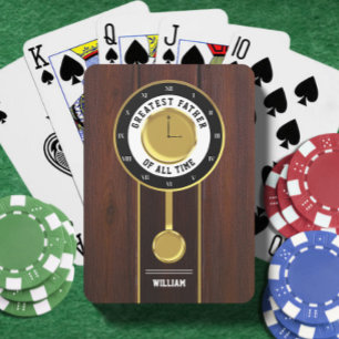 Jeu De Cartes Grand-père Horloge Grand Père Père de tous les tem