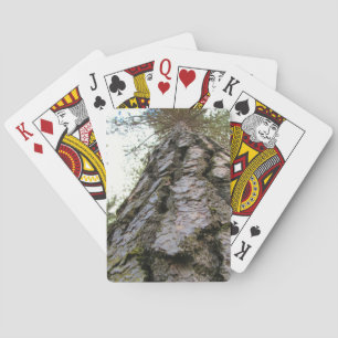 Jeu De Cartes Grand pin de Ponderosa en bois
