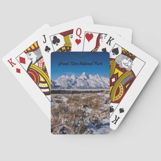 Jeu De Cartes Grand Teton NP (dos)