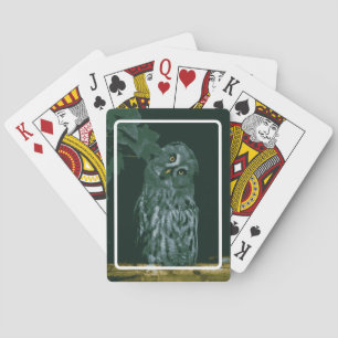Jeu De Cartes Grande Chouette grise